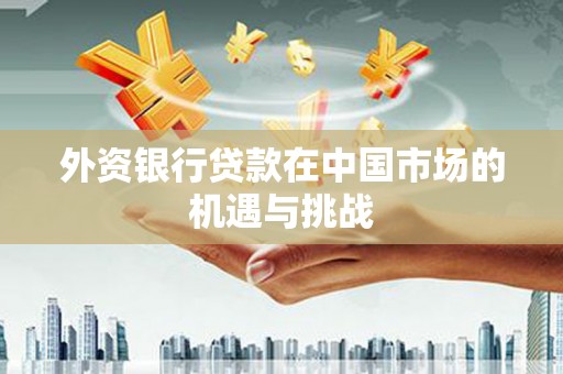 济源外资银行贷款在中国市场的机遇与挑战