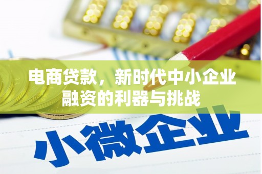 济源电商贷款，新时代中小企业融资的利器与挑战