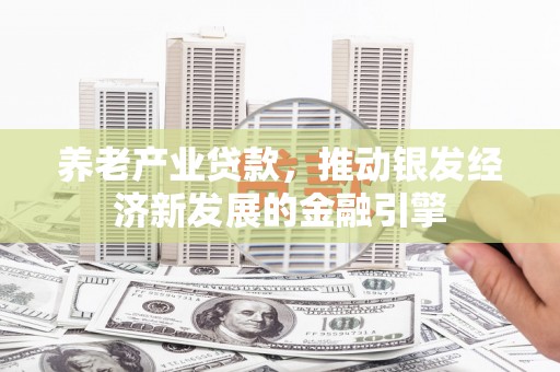 济源养老产业贷款，推动银发经济新发展的金融引擎