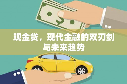 济源现金贷，现代金融的双刃剑与未来趋势
