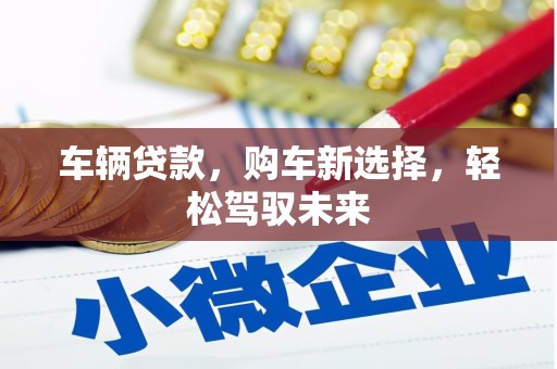 济源车辆贷款，购车新选择，轻松驾驭未来
