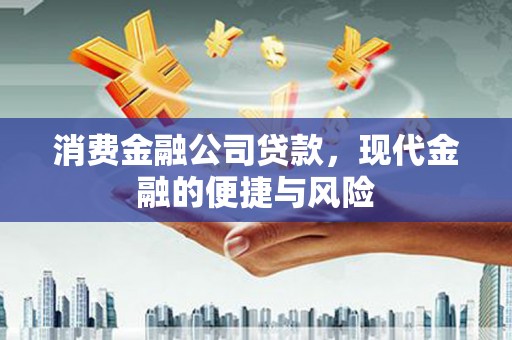 济源消费金融公司贷款，现代金融的便捷与风险