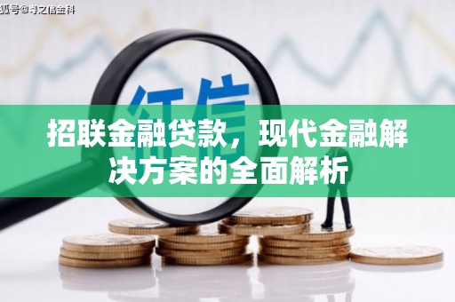 济源招联金融贷款，现代金融解决方案的全面解析