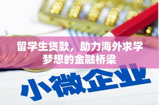 济源留学生贷款，助力海外求学梦想的金融桥梁