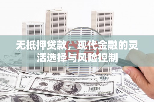 济源无抵押贷款，现代金融的灵活选择与风险控制