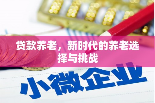 济源贷款养老，新时代的养老选择与挑战