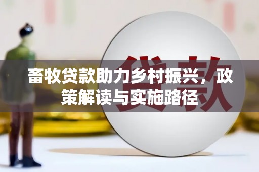 济源畜牧贷款助力乡村振兴，政策解读与实施路径