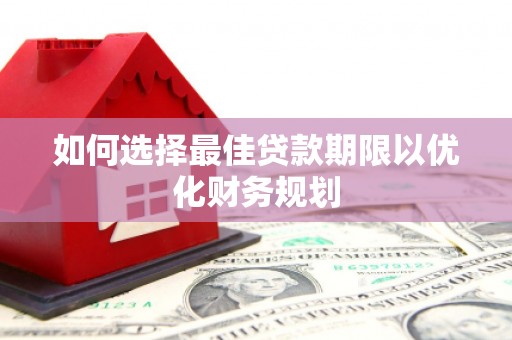 济源如何选择最佳贷款期限以优化财务规划